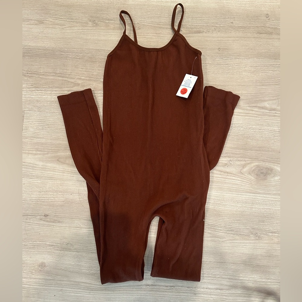 Brown Jumpsuit